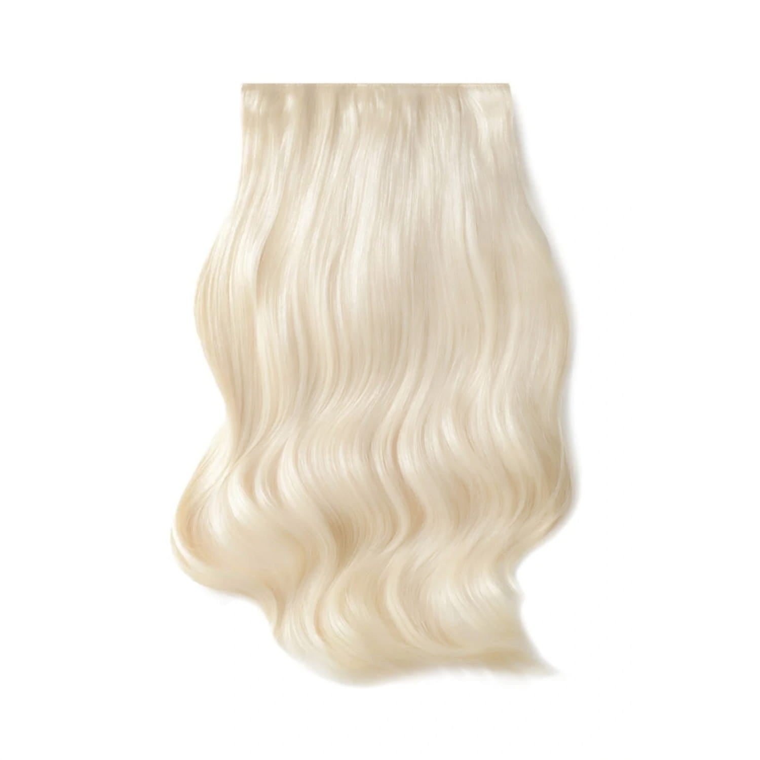 Beautiful Blonde Full Head Clip in Extension 20-22 inches Silk Seam Clip-In, Pearl Blonde| Bellami Hair – BELLAMI Hair main image 4