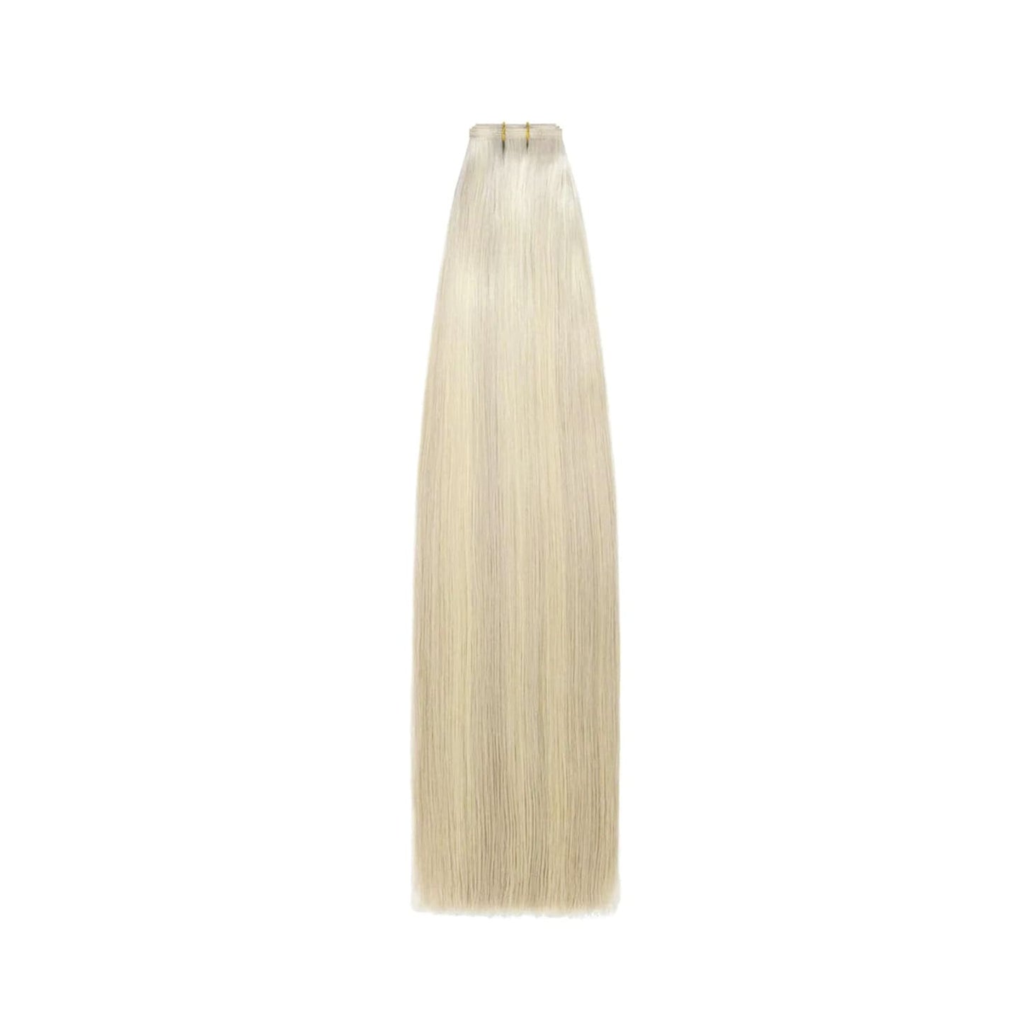 BlondeMe (#60/SS) Remy Royale Flat Weft Hair Extensions: full extension