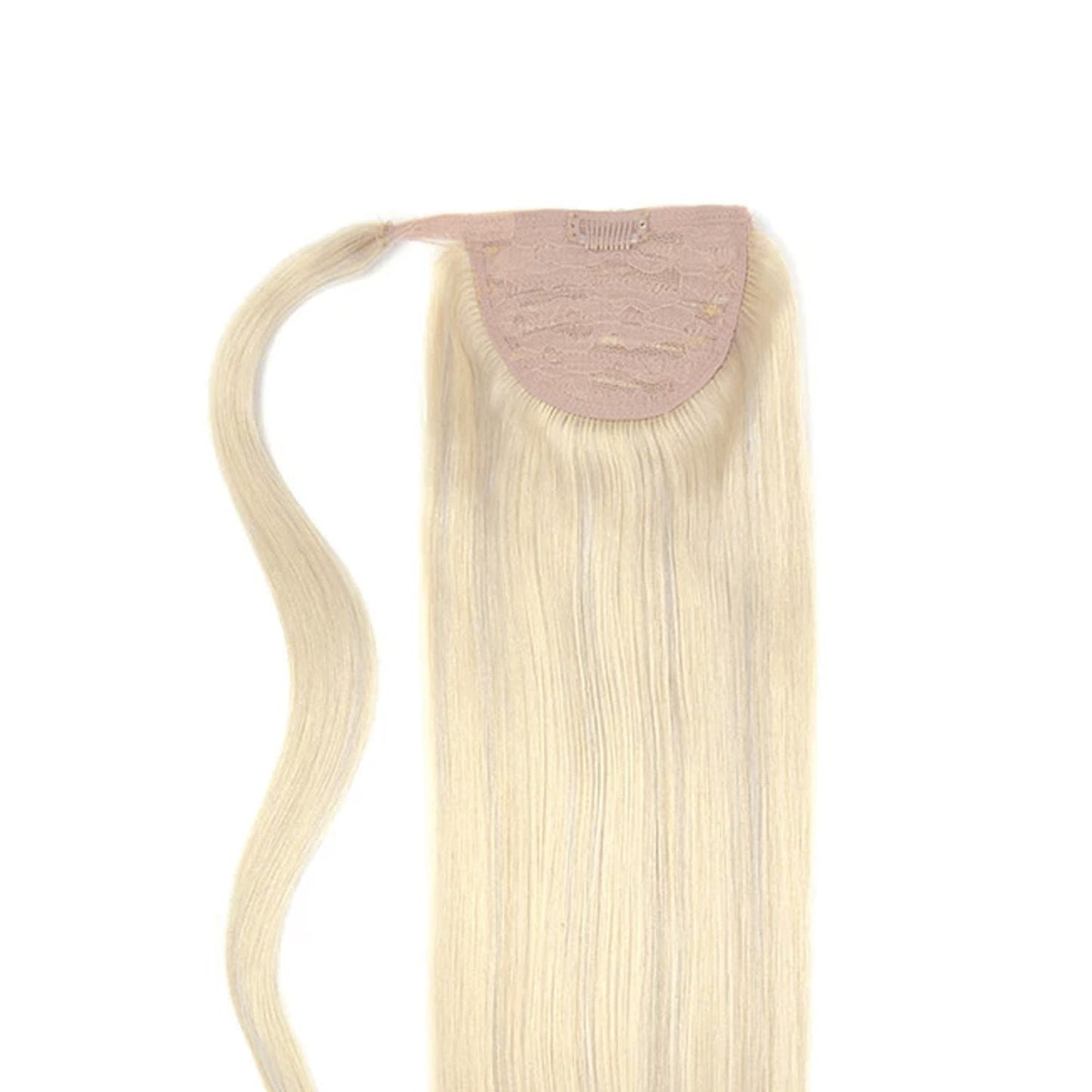 BlondeMe (#60/SS) Wrap Around Ponytail Hair Extensions: attachment method