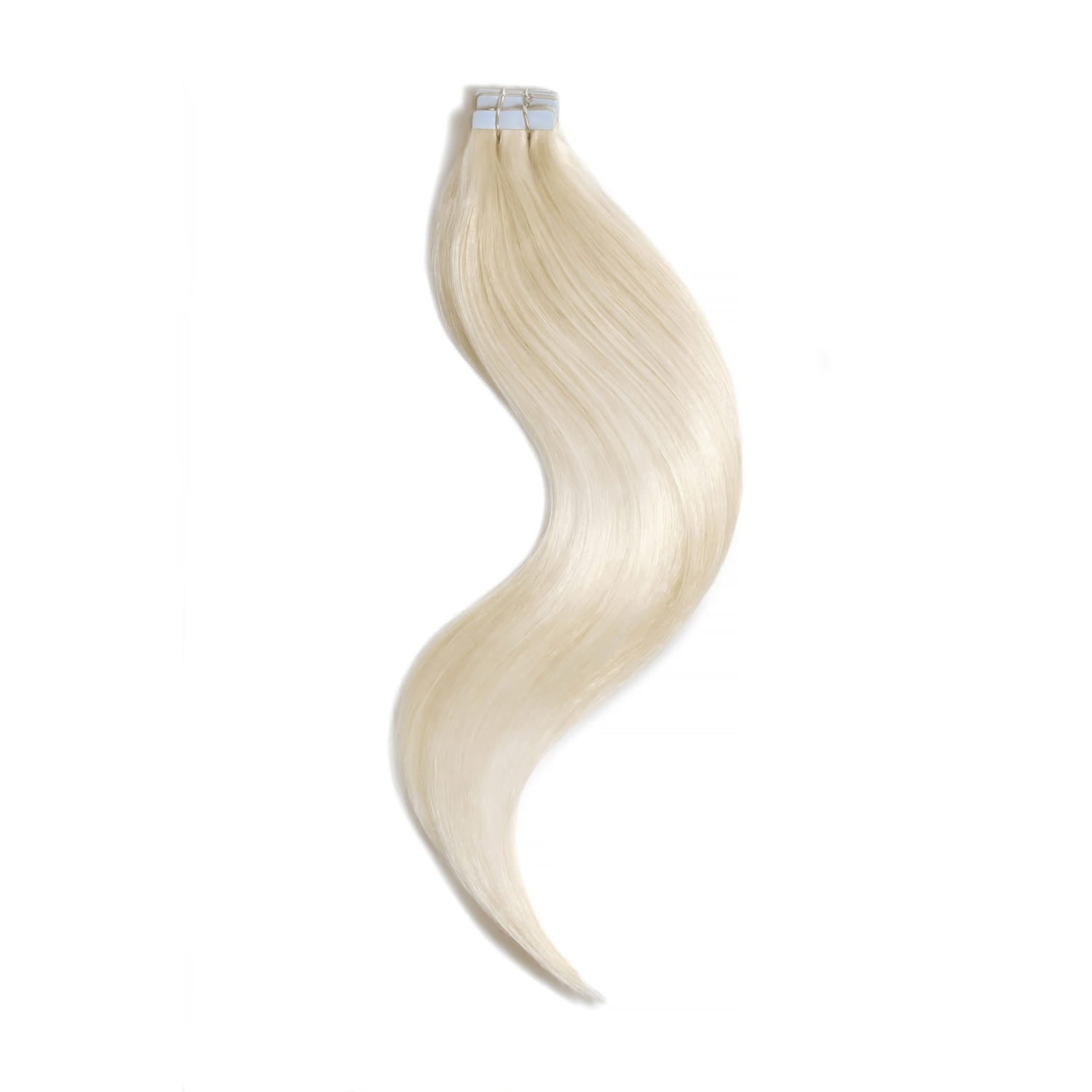 Blonde #60 Tape-in Hair Extensions 18\
