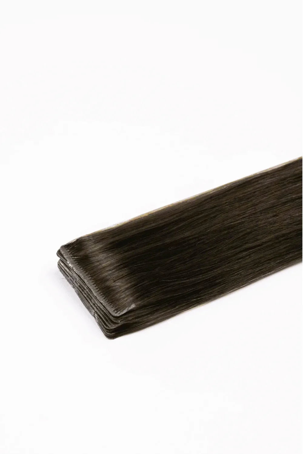 Dark Brown Invisible Tape In Hair Extension: Extension attachment