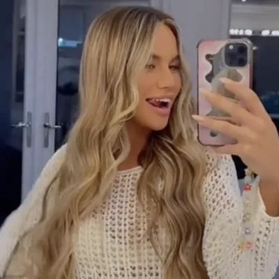 Biscuit Blondey #18/613 Nano Ring Hair Extension Influencer Video