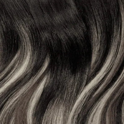 silver shadow balayage color snippet