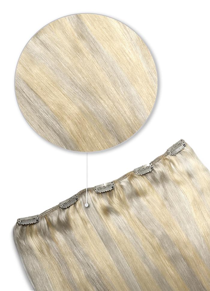 One Piece Remy Clip In Human Hair Extensions #60/SS One Piece Clip In Hair Extensions cliphair