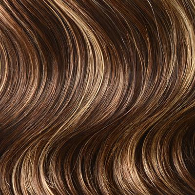 Chocolate Honey (#4/27) Straight Up Wrap Around Ponytail Extension