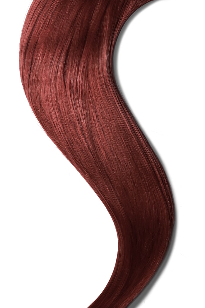 Tape in Remy Human Hair Extension - Deep Red