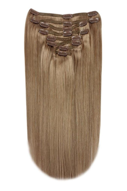 dark blonde hair extensions clip in uk 