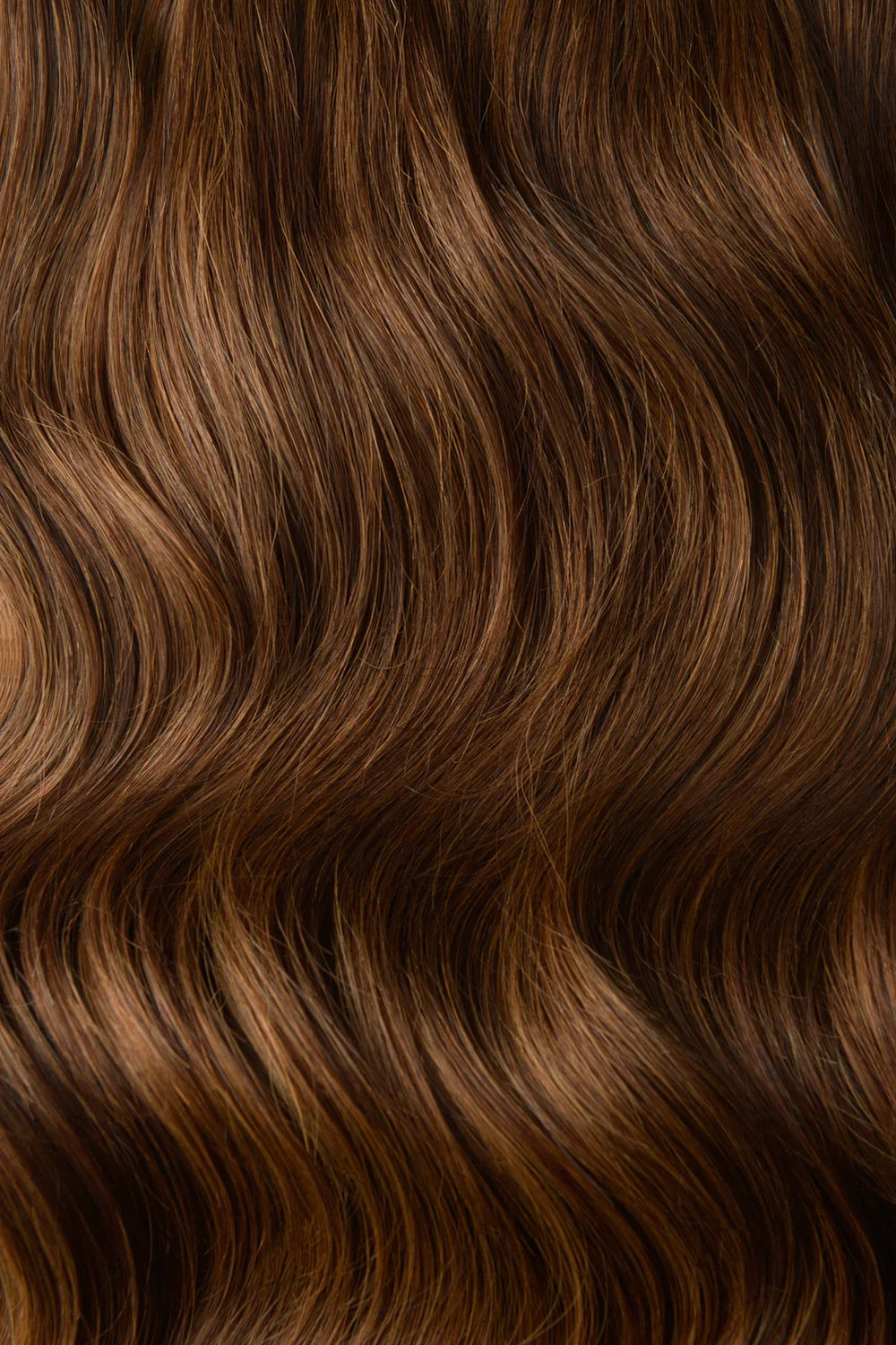 Light Brown (#6) Remy Royale Flat Weft Hair Extensions