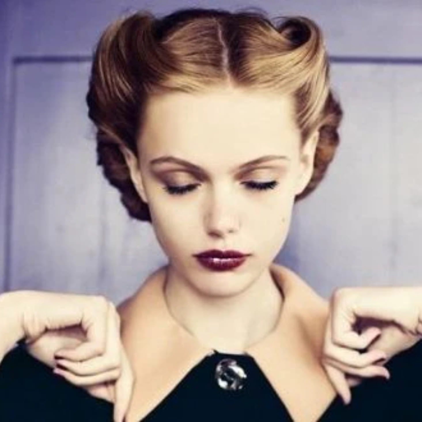 How to Do Victory Rolls A Step-by-Step 1940s Hairstyle Tutorial