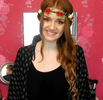 Quick And Easy Boho Hair Style – With Clip Hair Extensions!