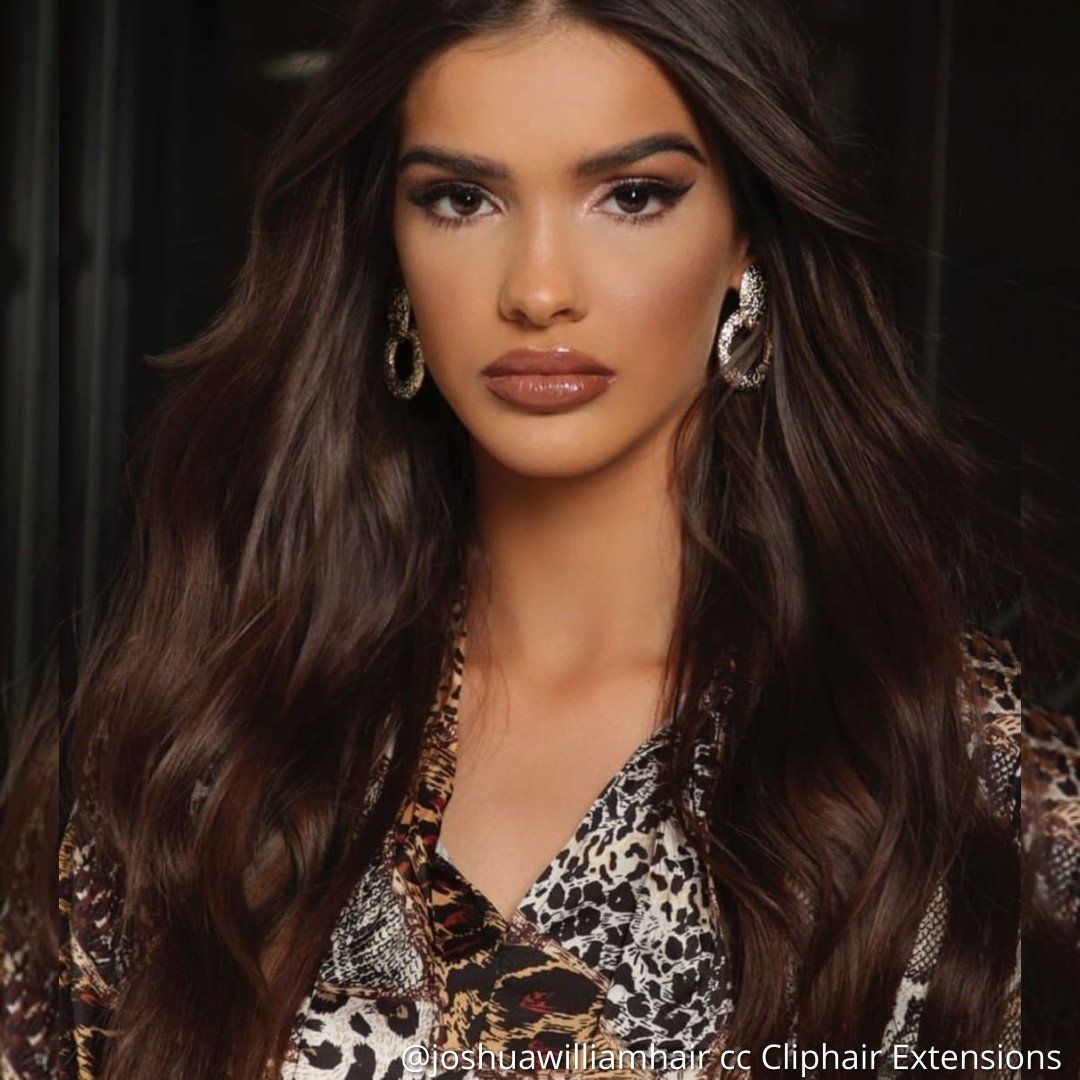 brown hair extensions