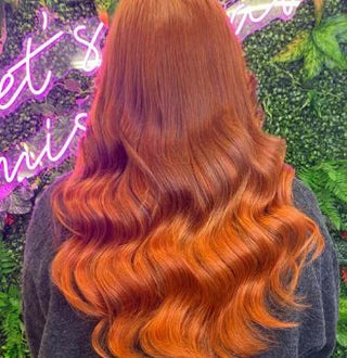 Choosing the Right Shade of Red Extensions for Redheads