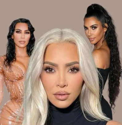 kim kardashian hairstyles