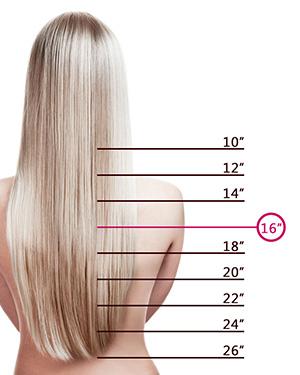 16 Inch Hair Extensions – Cliphair US