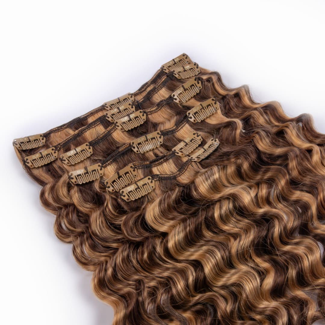 Curly Clip In Hair Extensions