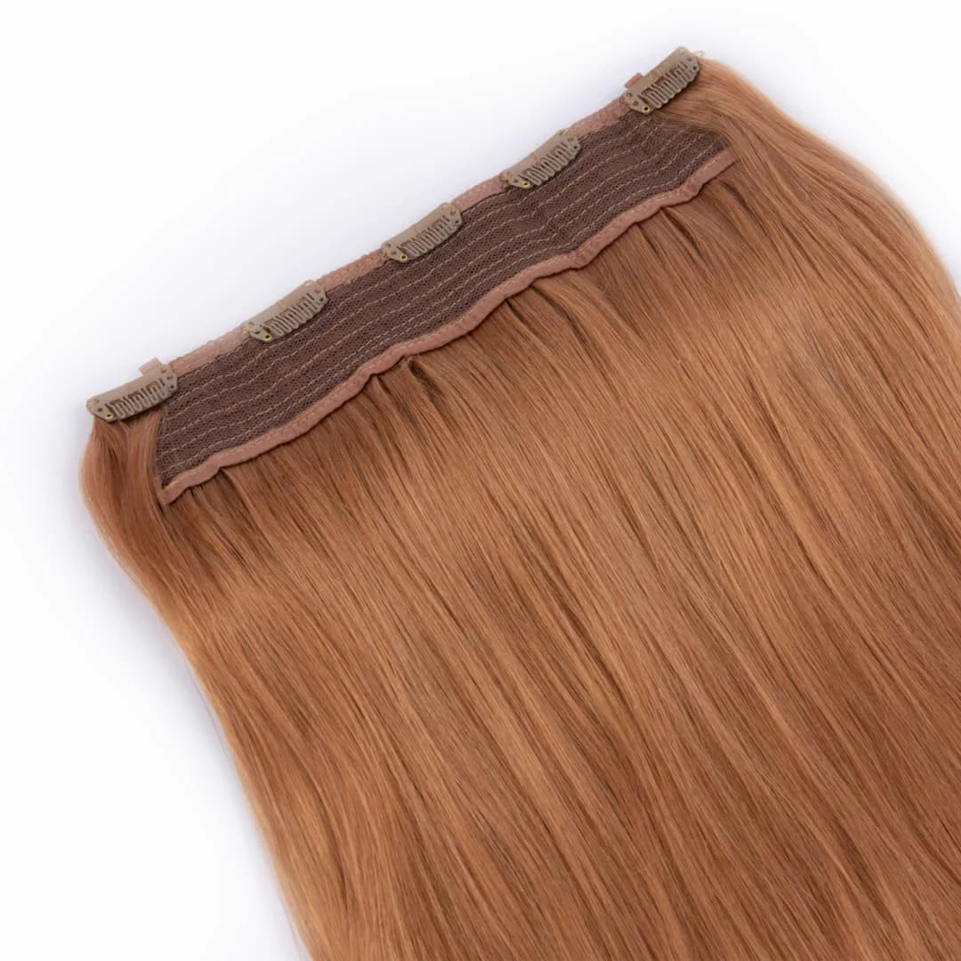 one piece quad weft hair extensions