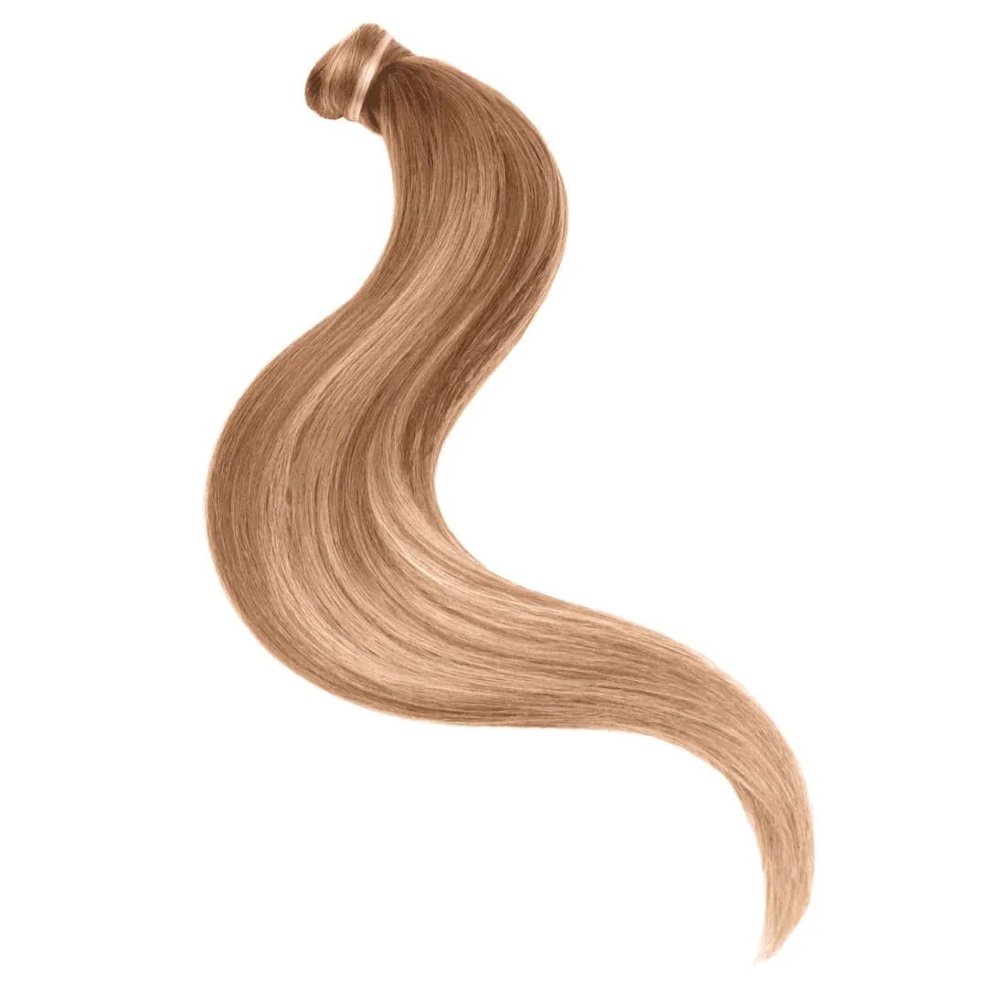 Straight Up Wrap Around Ponytail