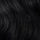 Jet black hair extensions