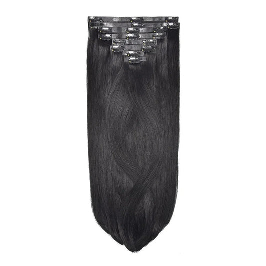 Nahtlose Clip-Ins von Remy Royale – Jet Black (#1)