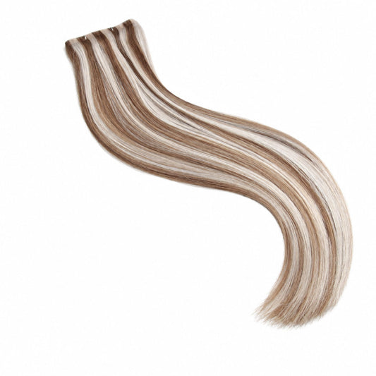 Remy Royale Tape Weft Hair Extensions - Iced Cappuccino (#14/22)