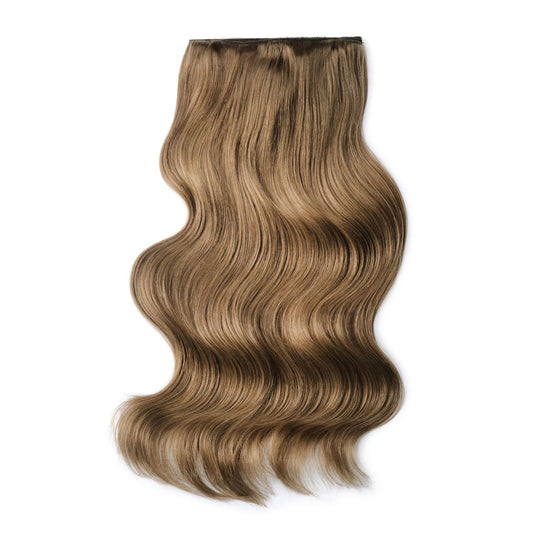 Dark Blonde (#14) Double Weft Full Head: Full Extension