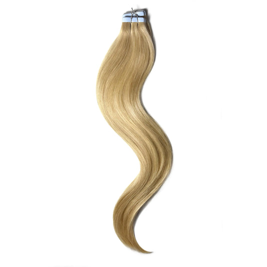 Tape in Hair Extensions Ανοιχτό χρυσό ξανθό (#16)