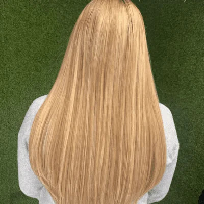 biscuit blondey remy royale i-tip hair extension