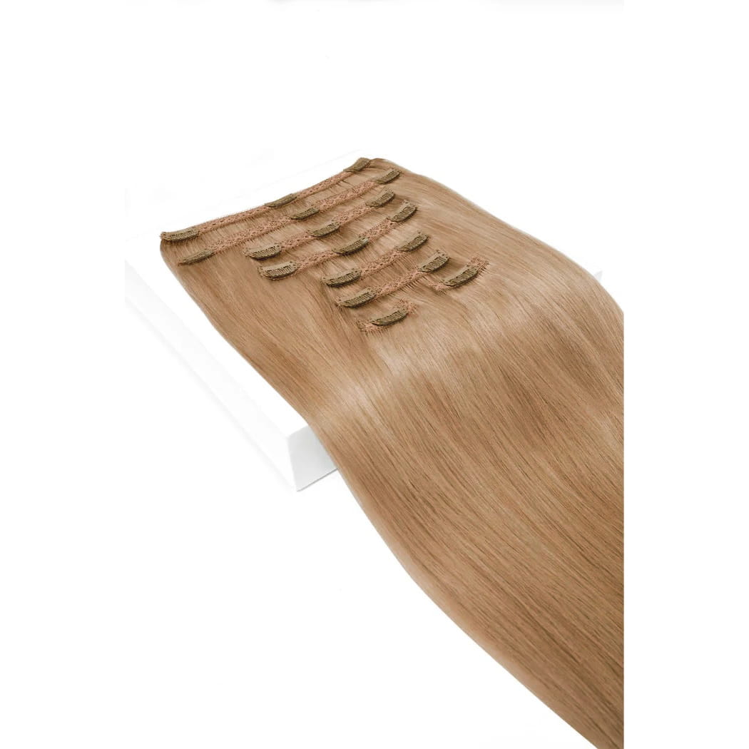 Lightest Brown (#18) Ultra Volume Hair Extensions: efull hair extension