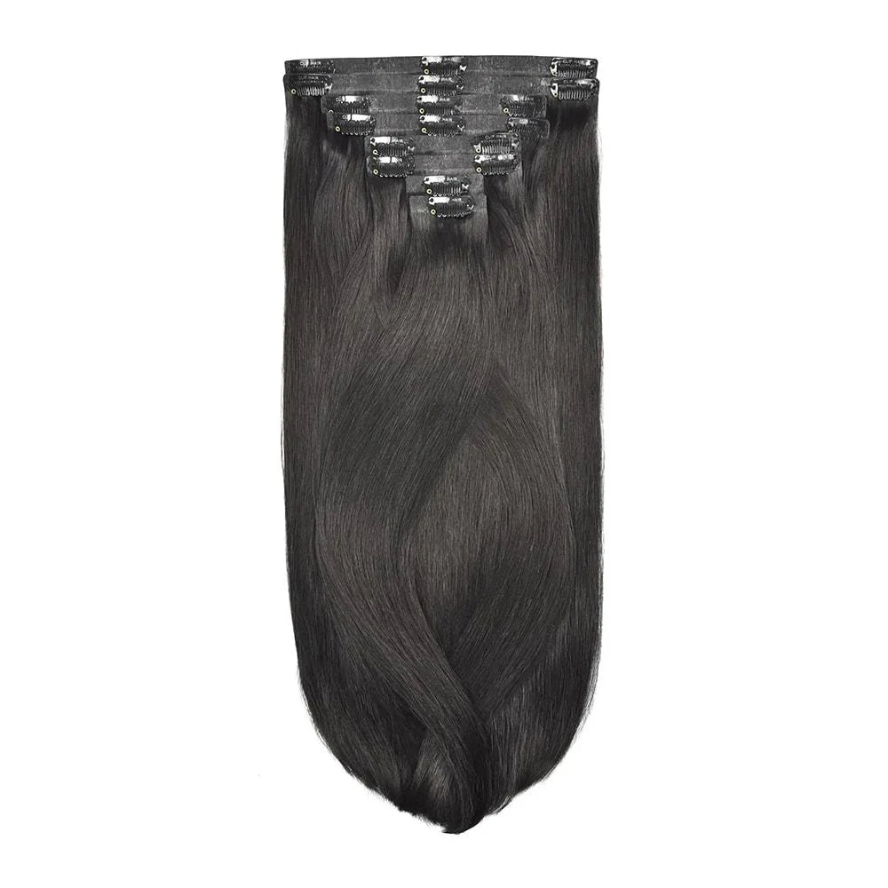 Remy Royale Seamless Clip ins - Off/Natural Black (#1B)