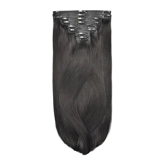 Nahtlose Clip-Ins von Remy Royale – Off/Natural Black (#1B)