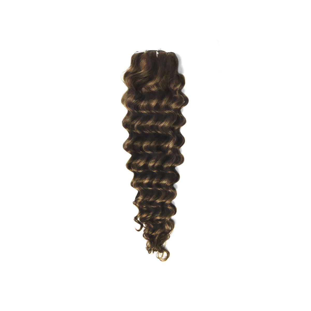 Extensions de cheveux humains bouclés à clips Remy pleine tête - Espresso Melt (#2/4/6)