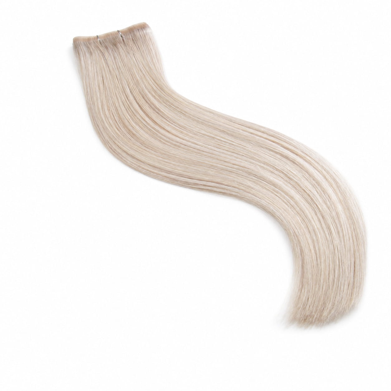 Remy Royale Tape Weft Hair Extensions - Light Ash Blonde (#22)