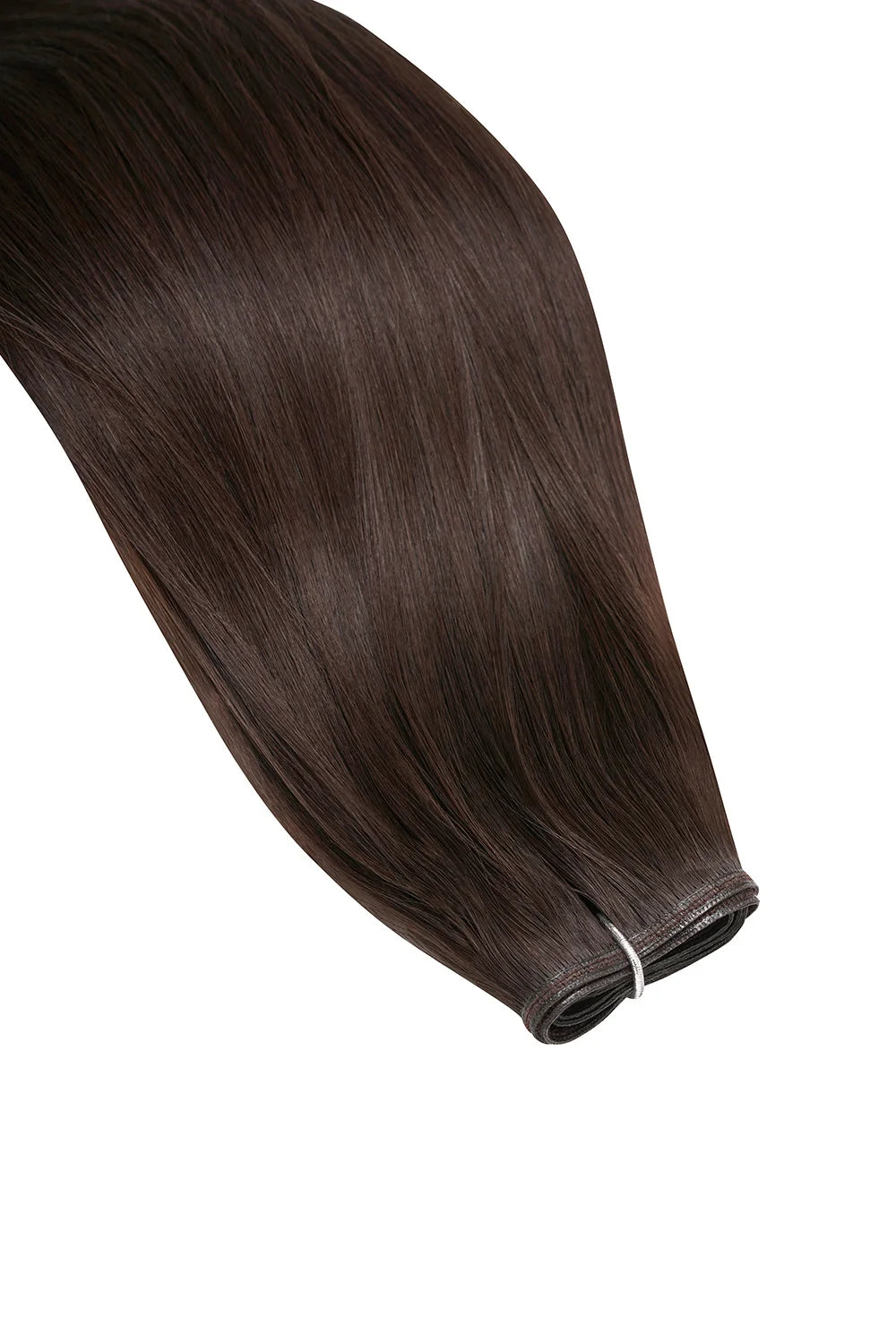 dark brown #3 remy royale flat weft cropped