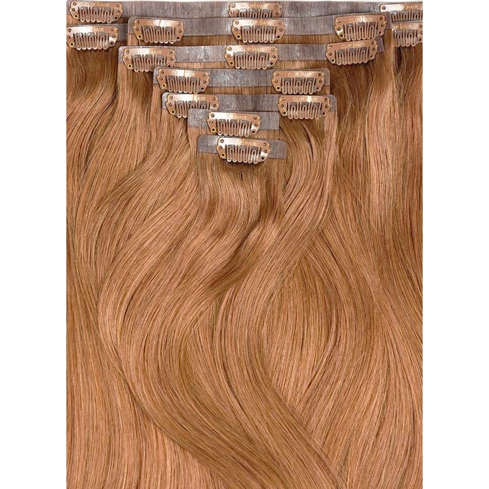 Remy Royale Seamless Clip ins - Light Auburn (#30)
