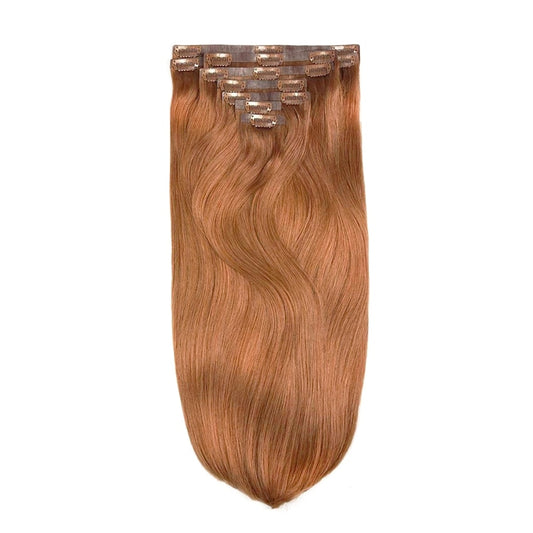 Remy Royale Seamless Clip ins - Light Auburn (#30)