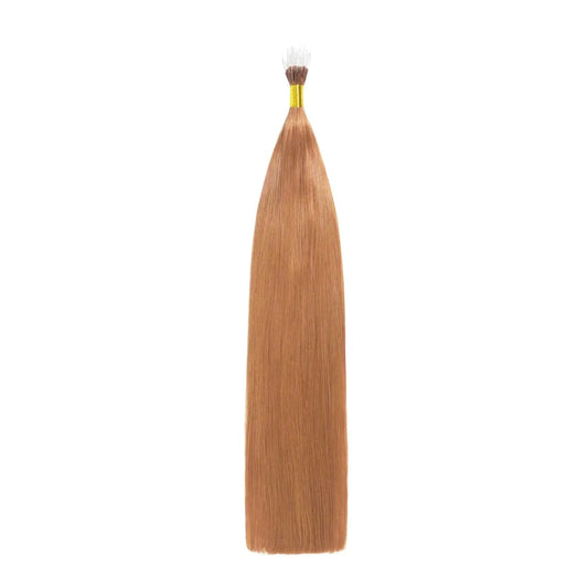 Light Auburn (#30) Remy Royale Nano Bond Hair Extensions