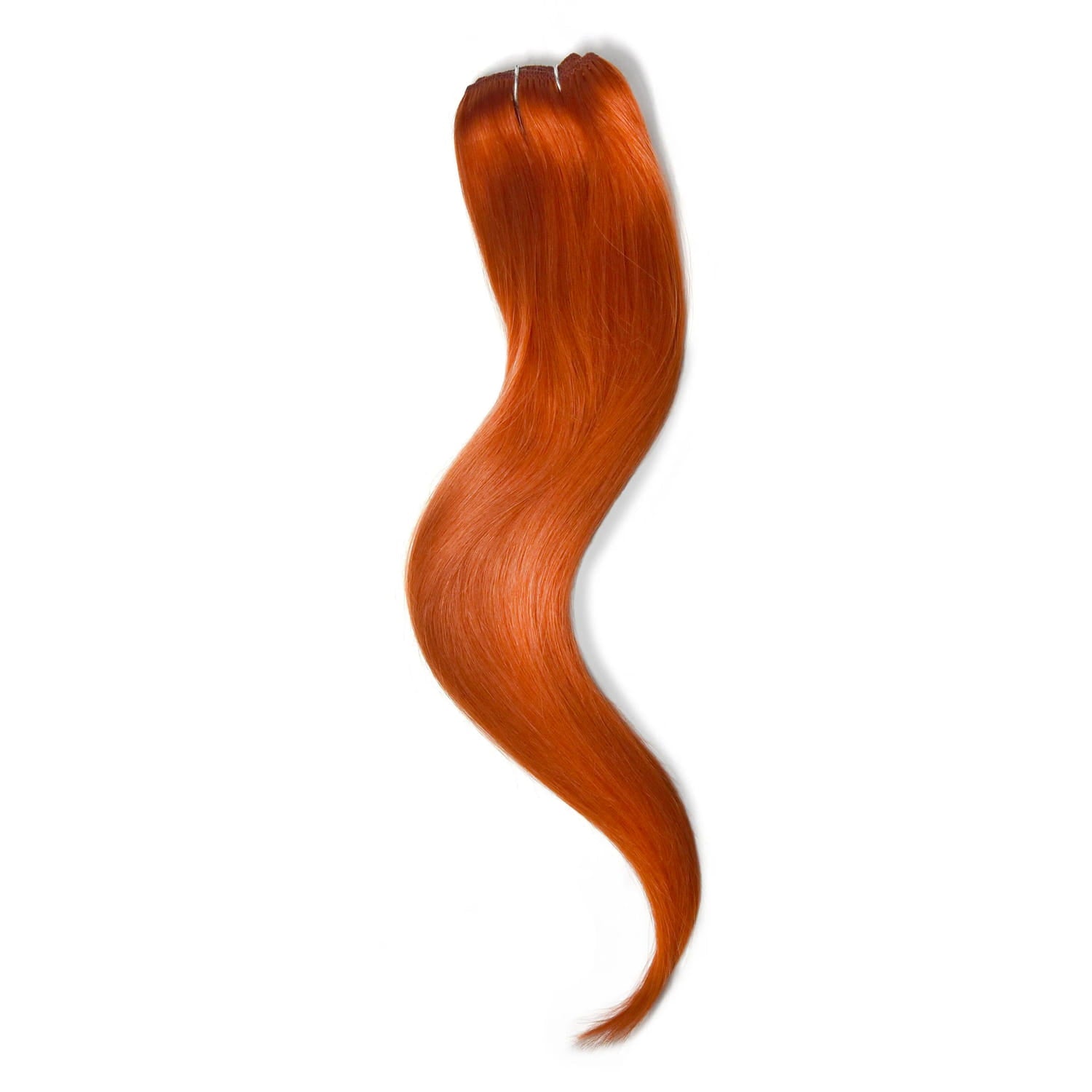 Flaming Ginger (#350) Xone Piece Top-Up Hair Extensions: full hair extension