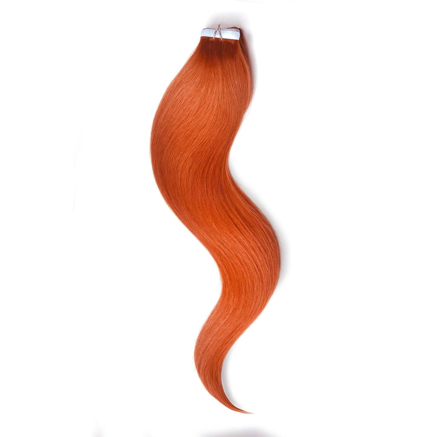 Flaming Ginger (#350) Tape In Hair Extensions: full hair extension