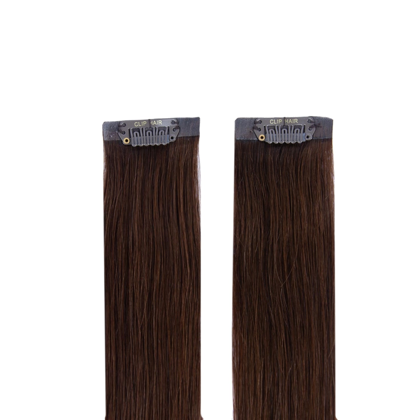 Medium Brown (#4) Halo Hair Extensions Side Pieces