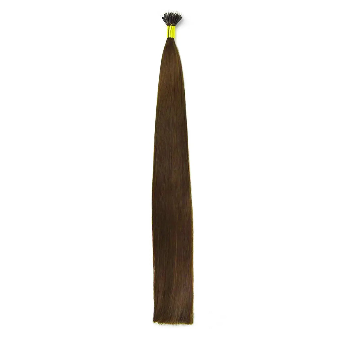 Nano Ring Hair Extensions Double Drawn - Medium Brown (#4)