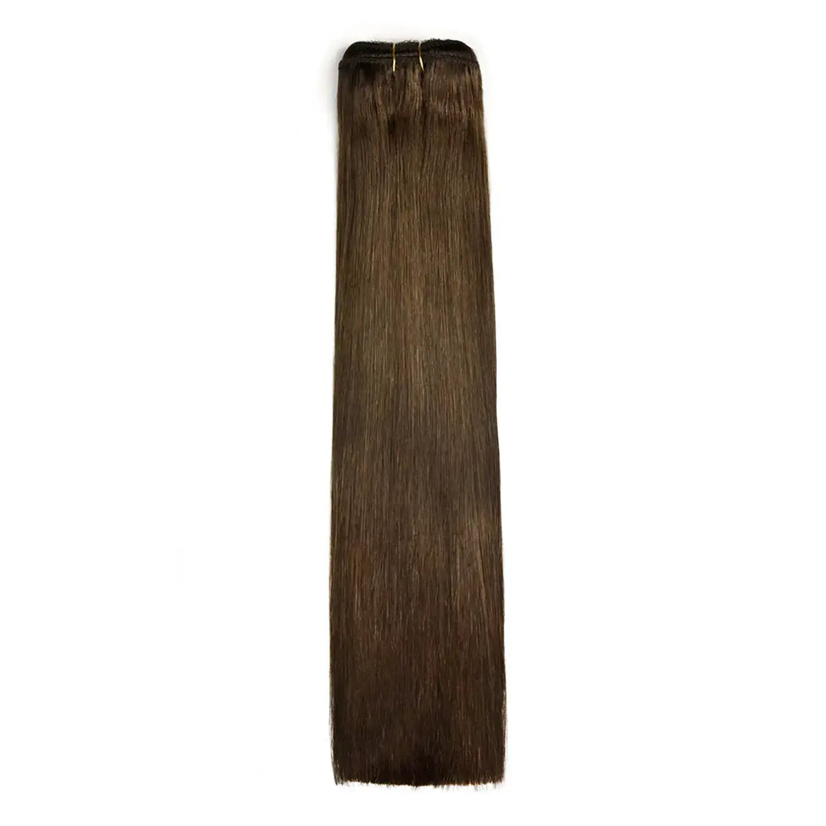 Remy Royale Double Drawn  Human Hair Weft Weave  Extensions - Medium Brown (Chocolate Brown) (#4)
