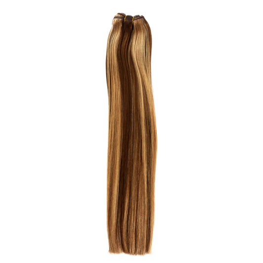 Hazelnut Brondie (nr. 6/7) Remy Royale Double Drawn Weave Extensions