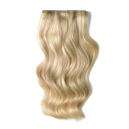 Doppelt getränkte Vollkopf-Remy-Clip-in-Echthaarverlängerungen – BlondeMe (#60/SS)