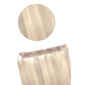 Quad Wefted Remy Clip in Human Hair Extensions - BlondeMe (#60/SS)