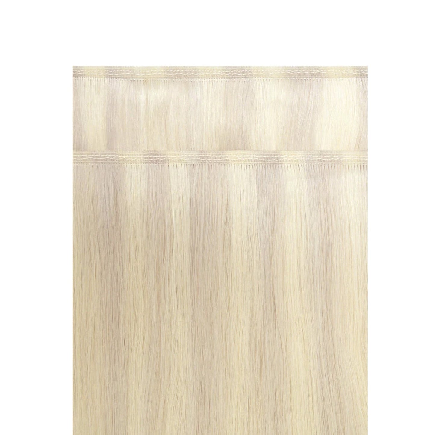 BlondeMe (#60/SS) Remy Royale Flat Weft Hair Extensions: attachment method
