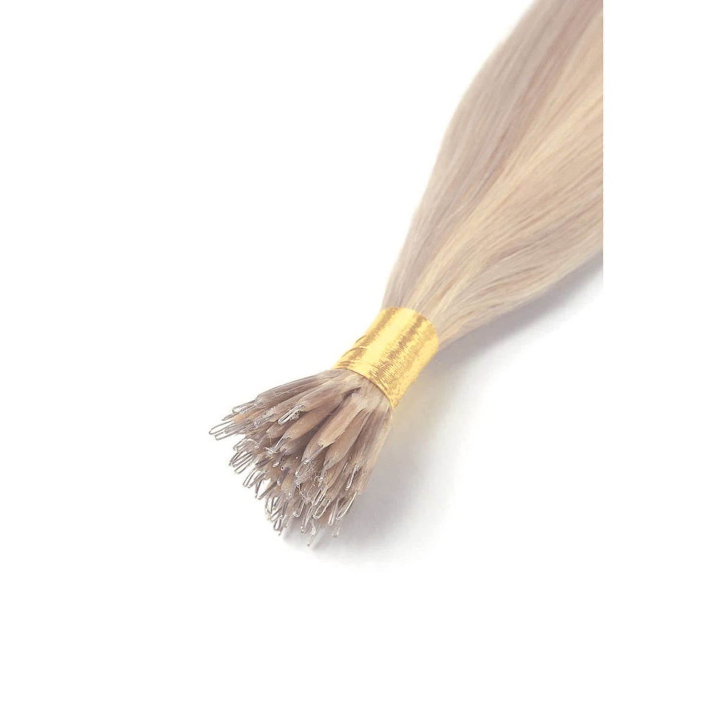 BlondeMe (#60/SS) Nano Ring Hair Extensions: attachment method