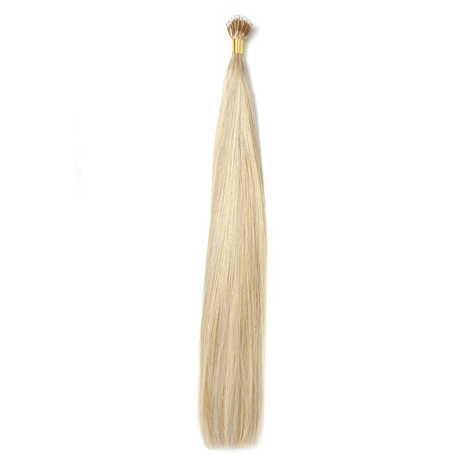 BlondeMe (#60/SS) Nano Ring Hair Extensions: full extension