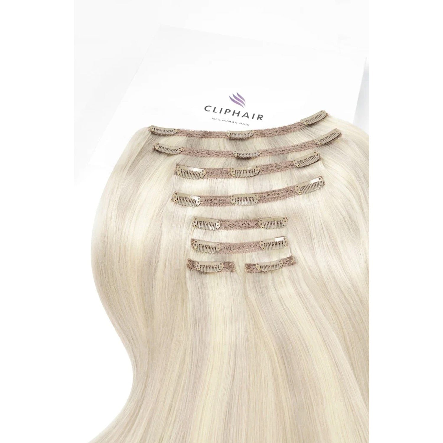 BlondeMe (#60/SS) Ultra-Volume Hair Extensions: attachment method