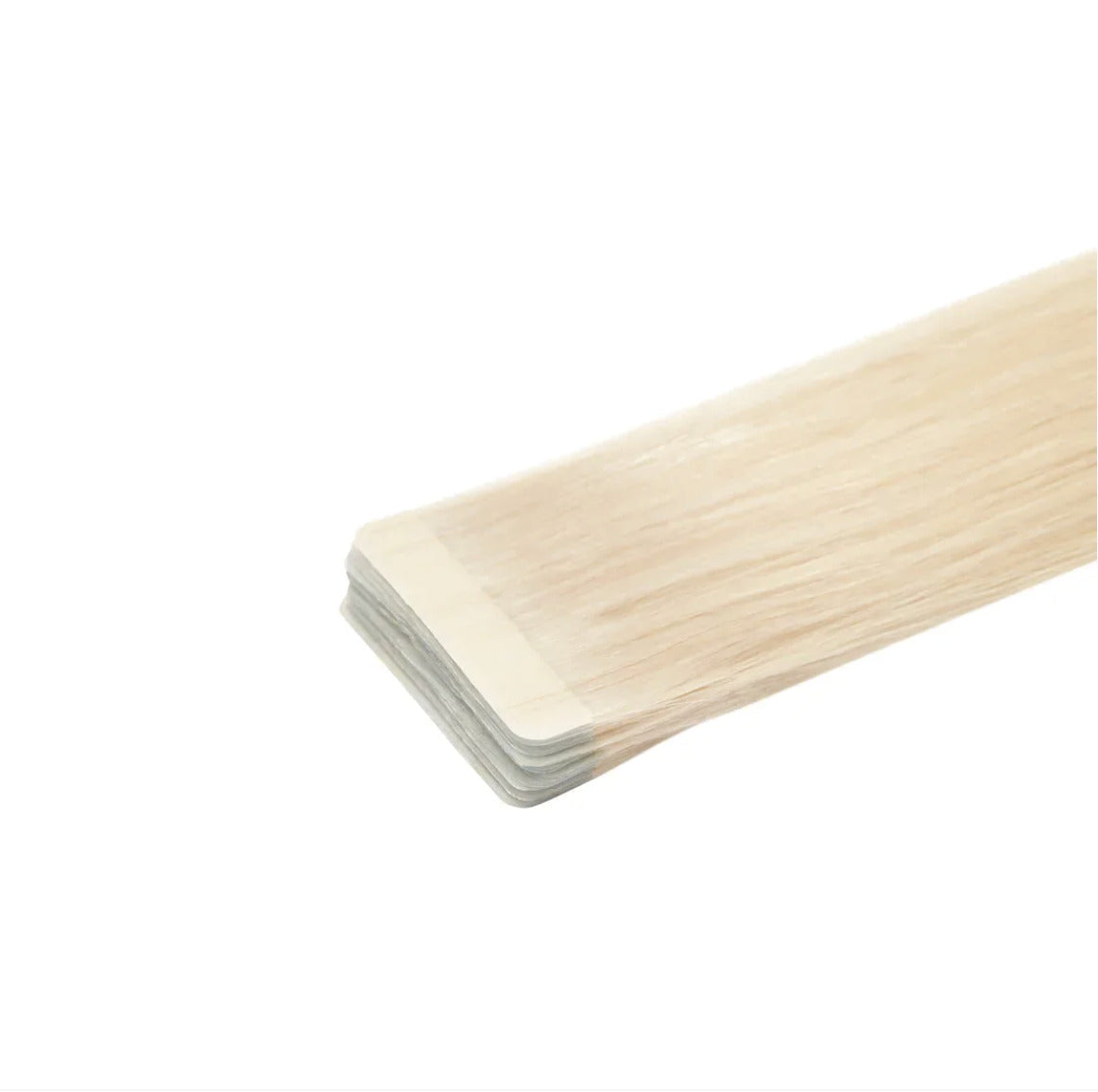 Bleach Blonde (#613) Remy Royale Tape In Hair Extension: full extension pack