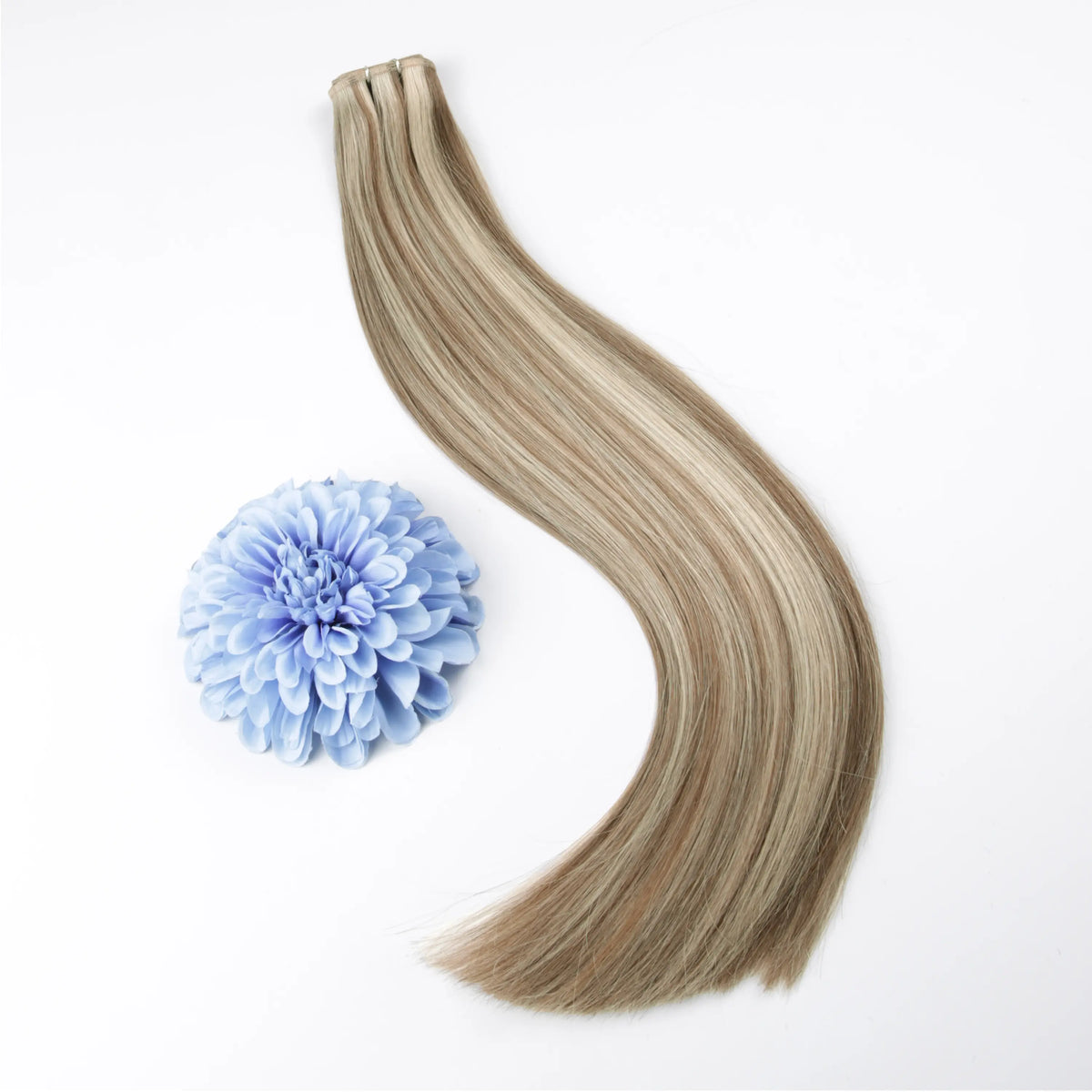 Dirty Blonde (#9/613) Remy Royale Flat Weft -hiuspidennykset